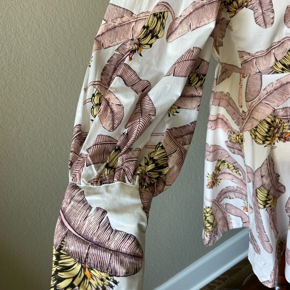 ❌SOLD❌DESMOND & DEMPSEY xH&M Banana Balloon-sleeve - Picture 11 of 14